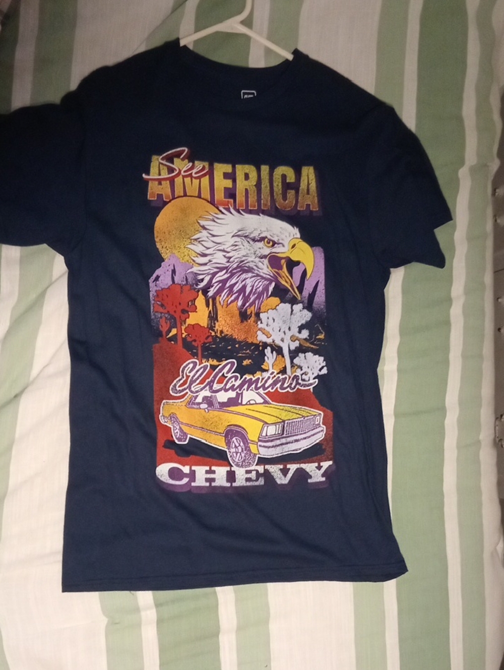 BRAND NEW El Camino Chevy Graphic Tee - Navy